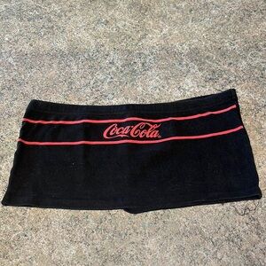 Coca cola themed bando. Stretchy fabric.